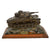 Original U.S. WWII German Panzerkampfwagen Panzer III Painted Wooden Training ID Recognition Model on Custom Period Mount with Brass Plaque Original Items