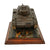 Original U.S. WWII German Panzerkampfwagen Panzer III Painted Wooden Training ID Recognition Model on Custom Period Mount with Brass Plaque Original Items