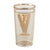 Original U.S. WWII Homefront Set of Eight “Victory Tumblers” Patriotic Drinking Glasses with Pin-Up Girls & 22k Gold Bands in Original Box with Advertising Card - Outstanding Display Original Items