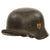 Original German WWII Rare Kriegsmarine Navy Extra Large M35 Double Decal Helmet with 1939 Dated 60cm Liner & Chinstrap - Stamped SE68
