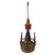 Original U.S. WWII Aberdeen Proving Grounds Inert Artillery Shell Trench Art Lamp with 81mm Mortar, M1 Mine, and Provenance Note - Functional Original Items