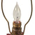 Original U.S. WWII Aberdeen Proving Grounds Inert Artillery Shell Trench Art Lamp with 81mm Mortar, M1 Mine, and Provenance Note - Functional Original Items