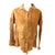 Original U.S. Indian Wars Old West Era Braintanned Buckskin Fringed Leather Jacket - Circa 1880s Original Items
