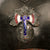 Original French WWII Marshal Philippe Pétain's Garde du Maréchal Vichy Guards M26 Adrian Helmet with Modified Badge - Named