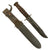 Original U.S. WWII USN Mark 2 KA-BAR Fighting Knife by Robeson Cutlery Co. with USN MK2 Scabbard