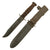 Original U.S. WWII USN Mark 2 KA-BAR Fighting Knife by Robeson Cutlery Co. with USN MK2 Scabbard