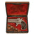 Original U.S. Remington Model 95 Nickel Plated .41 Rimfire Over & Under Pocket Pistol Serial 859 In Original Case with Key and Cartridges - circa 1890 Original Items
