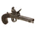 Original European Continental Flintlock Boxlock Vest Pistol with Safety and Ramrod - circa 1820