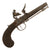 Original European Continental Flintlock Boxlock Vest Pistol with Safety and Ramrod - circa 1820