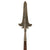 Original Continental Europe 17th Century Halberd Broad Spontoon with Original Tacked & Cloth-Wrapped Shaft - 91” Long Original Items