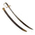Original U.S. Legion of the United States Era (1792-1796) Officer’s “Cutting” Hanger Sword with Brass-Mounted Leather Scabbard Original Items