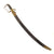 Original U.S. Legion of the United States Era (1792-1796) Officer’s “Cutting” Hanger Sword with Brass-Mounted Leather Scabbard Original Items