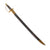 Original U.S. Revolutionary War American Officer’s Hanger Made from British Blade Marked GR with Scabbard & Fluted Ebony Grip Original Items