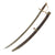 Original U.S. Revolutionary War American Officer’s “Cutting” Hanger Sword with Stirrup Hilt & Brass-Mounted Leather Scabbard Original Items