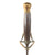 Original U.S. Revolutionary War American Officer’s “Cutting” Hanger Sword with Stirrup Hilt & Brass-Mounted Leather Scabbard Original Items