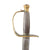 Original U.S. Revolutionary War American Officer’s “Cutting” Hanger Sword with Stirrup Hilt & Brass-Mounted Leather Scabbard Original Items