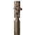Original U.S. Mexican-American War Springfield M1842 .69 Socket Bayonet with Early Model 1839 Scabbard with White Buff Belt Loop - Very Rare Original Items