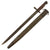 Original U.S. WWI M1917 Enfield Rifle & Trench Gun Bayonet by Winchester with Scabbard - Dated 1917 Original Items