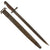 Original U.S. WWI M1917 Enfield Rifle & Trench Gun Bayonet by Winchester with Scabbard - Dated 1917 Original Items