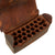 Original U.S. American Revolution / Legion of the United States Era American Cartridge Box with Remnant of Original Belt Original Items