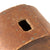 Original U.S. American Revolutionary War Era Cheesebox Canteen with Square Hole & Iron Bands Original Items