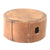 Original U.S. American Revolutionary War Era Cheesebox Canteen with Square Hole & Iron Bands Original Items