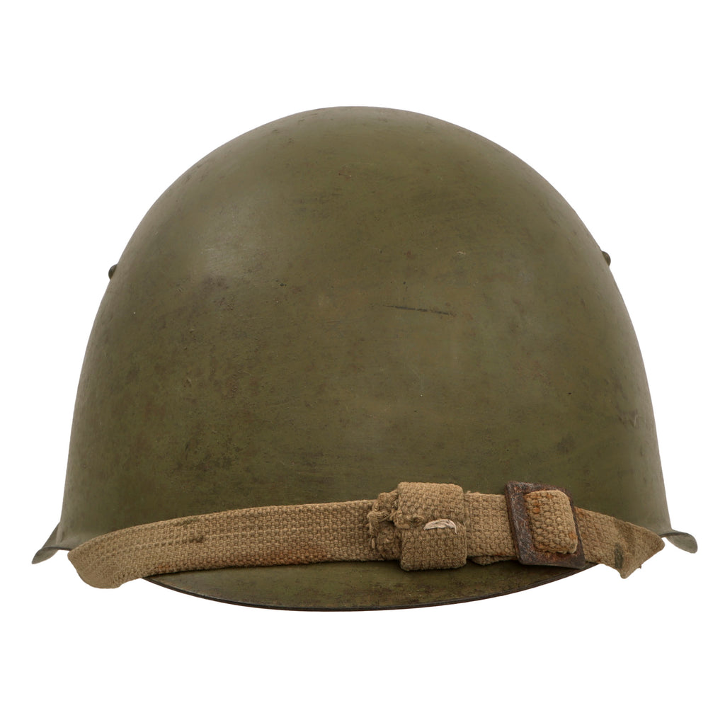 Original WWII Soviet Russian SSh-39 Steel Combat Helmet with Liner and ...