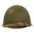 Original WWII Soviet Russian SSh-39 Steel Combat Helmet with Liner and Chinstrap Original Items