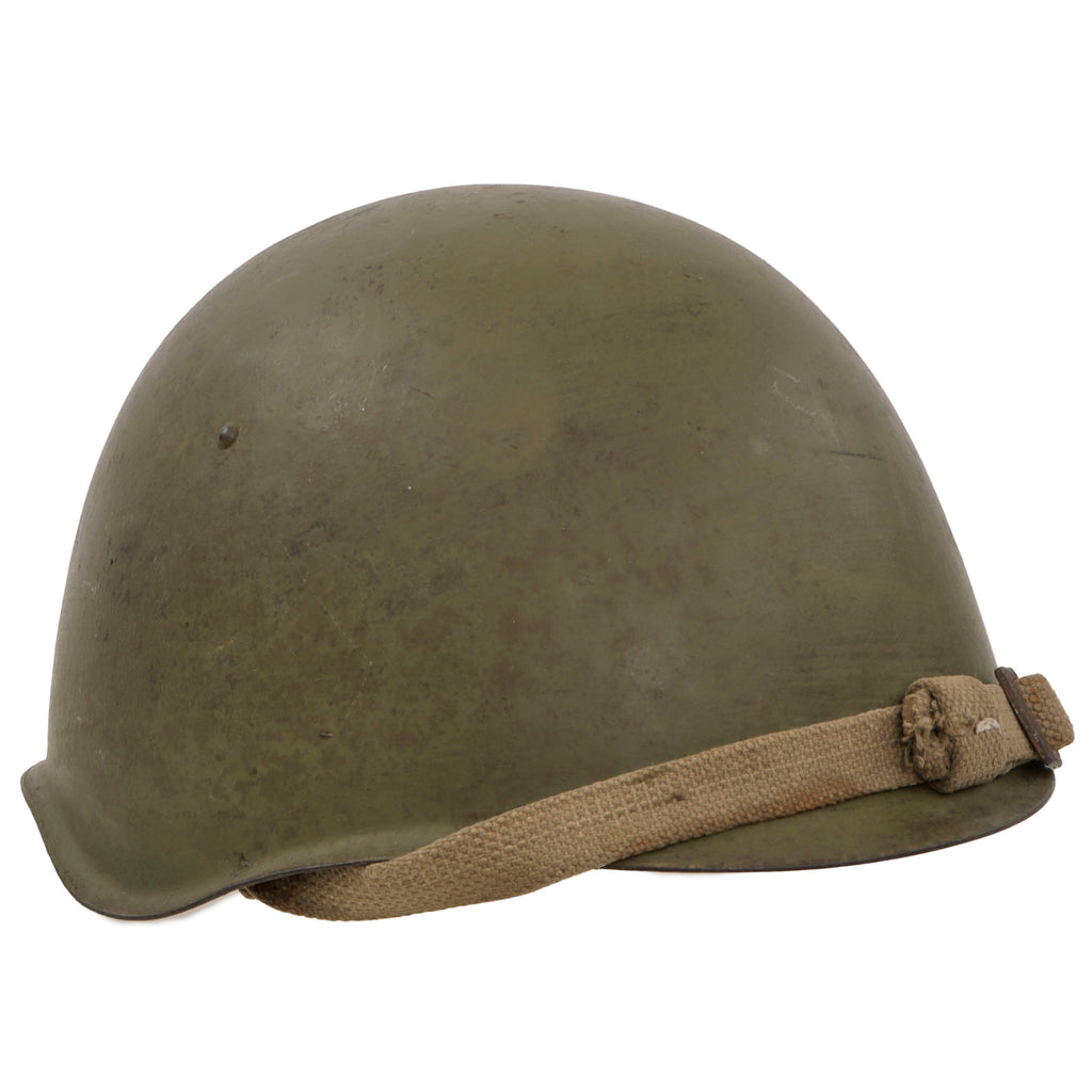 Original WWII Soviet Russian SSh-39 Steel Combat Helmet with Liner and ...