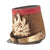 Original French 2nd Empire Pattern 1845 La Garde Nationale Officer’s Shako with Chinscales & Shako Plate - National Guard Original Items