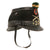 Original Swiss WWI Shako Helmet Marked to the 25th Infantry Battalion with Tuft & Cockade Original Items