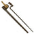 Original U.S. Springfield Trapdoor Cut-Down M1873 Rifle Socket Bayonet with U.S. Scabbard & M1887 Hanger