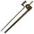 Original U.S. Springfield Trapdoor Cut-Down M1873 Rifle Socket Bayonet with U.S. Scabbard & M1887 Hanger