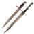 Original U.S. Philippine - American War Model 1892 Krag Rifle Bayonet and 2nd Pattern Scabbard - Dated 1899