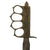 Original U.S. WWI Model 1918 Mark I Trench Knife by L.F. & C. with “The Spaniard” Custom WWII Era Leather Scabbard with Laundry Number