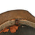 Original German WWII DAK Afrikakorps Sand Camouflage M35 Helmet with Relic 59cm LIner and Removed Decal - Size 66 Shell Original Items