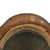 Original German WWII DAK Afrikakorps Sand Camouflage M35 Helmet with Relic 59cm LIner and Removed Decal - Size 66 Shell Original Items