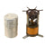 Original WWII U.S. Issue Coleman Gasoline Camp Stove in Bayonet "F" Canister - Dated 1945