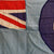 Original British WWII RAF Royal Air Force Ensign Flag - Broad Arrow Marked - 34 ½ x 76” Original Items