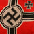 Original German WWII Kriegsmarine 150cm x 250cm Wool Naval Battle Flag - Reichskriegsflagge Original Items