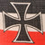 Original Imperial German WWI Kaiserliche Marine Reichskriegsflagge War Ensign Battle Flag with Halyard - 37 x 59”