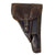 DRAFT Original German WWII Brown P38 Softshell Breakaway Holster by Wilh. Stern KG of Posen - Dated 1944 Original Items