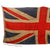 Original British Late-19th Century Union Jack Multi-Piece Wool Flag with Halyard - 62 x 132”
