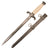Original German WWII Heer Army Officer Dagger by Rare Maker Hans Kolping of Solingen with Scabbard Original Items
