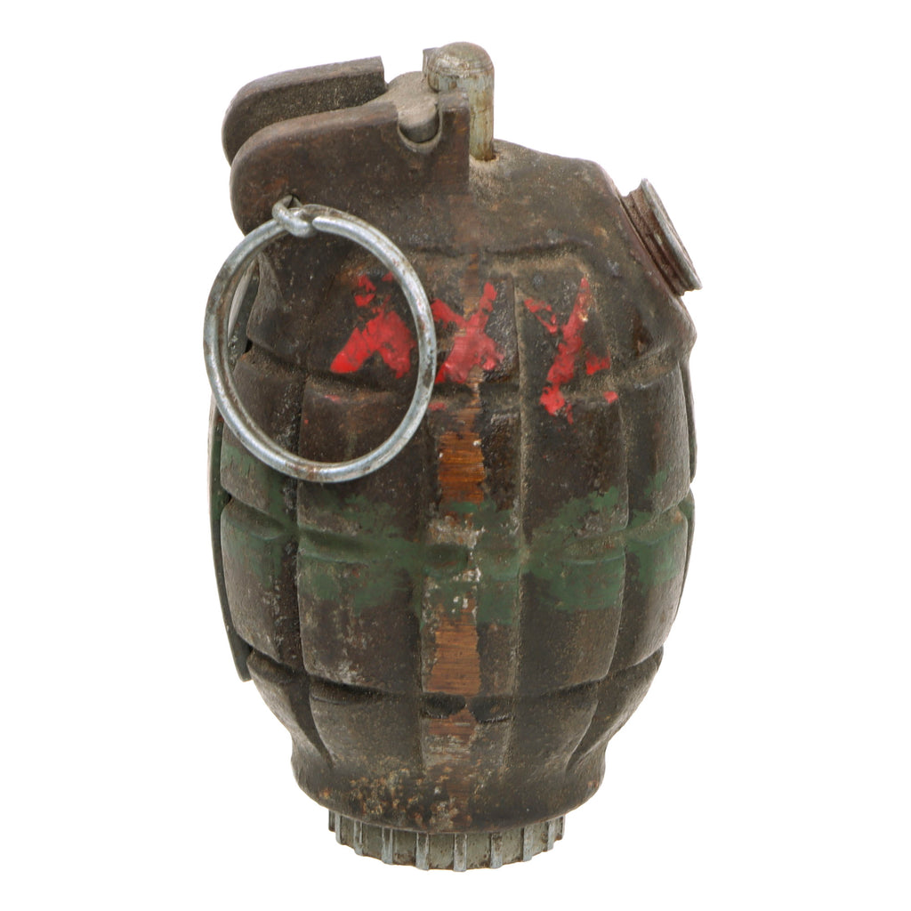 Original British WWII Mills Bomb No. 36M MKI Grenade - Dated 1943 & 1944 Original Items