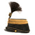 Original 19th Century Imperial Austrian Infantry Officer Shako With Cockade, Cord & Plume Original Items