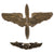 Original U.S. WWII CBI Indian-Made Small-Size Sterling Aviator Wings Lot with Brass Propeller Badge