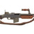Original U.S. WWII BAR Browning M1918A2 Display Gun Made WIth Genuine Parts with Replica Sling - Live British Proofed Winchester Barrel Dated 1-19 Original Items