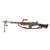 Original U.S. WWII BAR Browning M1918A2 Display Gun Made WIth Genuine Parts with Replica Sling - Live British Proofed Winchester Barrel Dated 1-19 Original Items
