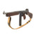Original U.S. WWII Thompson M1 Display Submachine Gun Serial NO. 60520 with Original Kerr Sling and Magazine - Original WWII Parts Original Items
